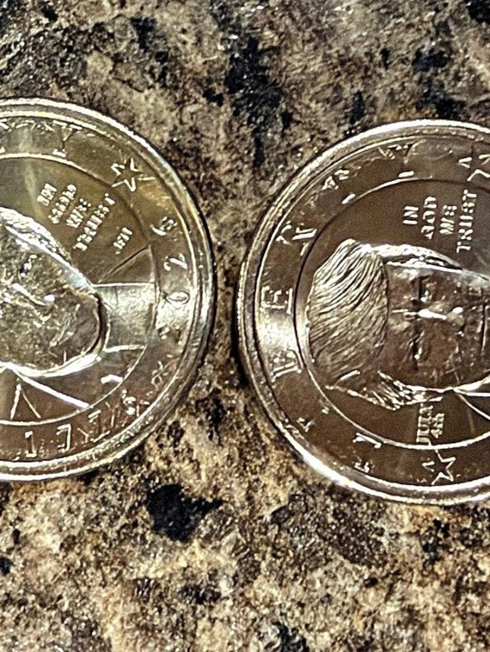 2025 Donald J Trump coin privy 1 coin 2 available